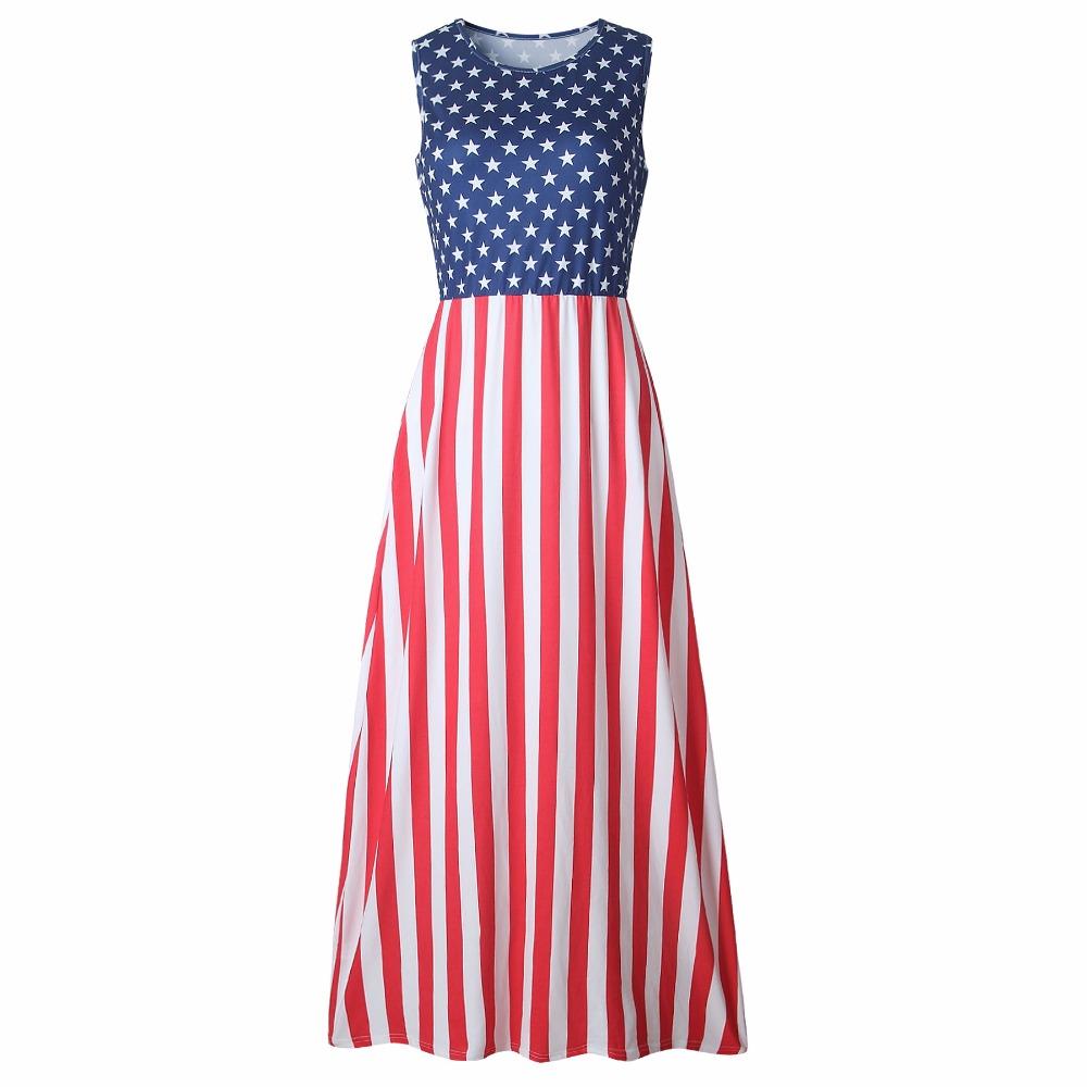 American Maxi Dress