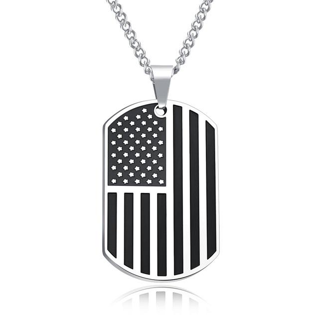 Stainless Steel American Necklace